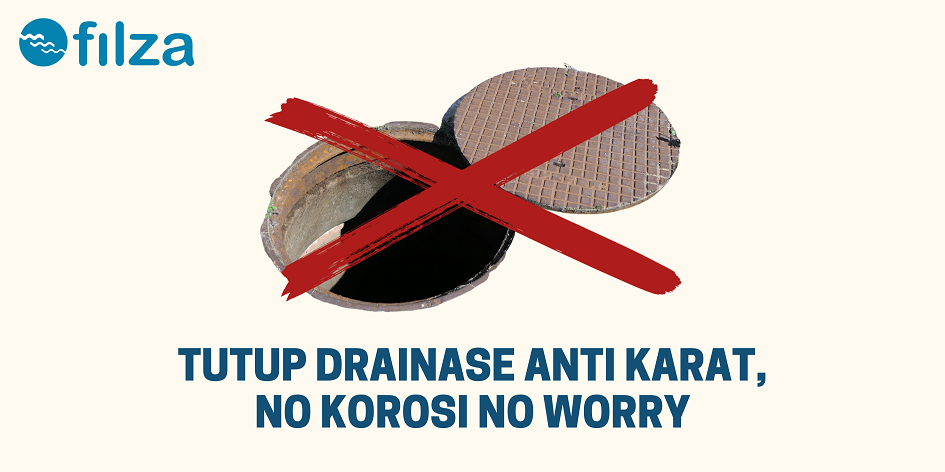 Tutup Drainase Anti Karat