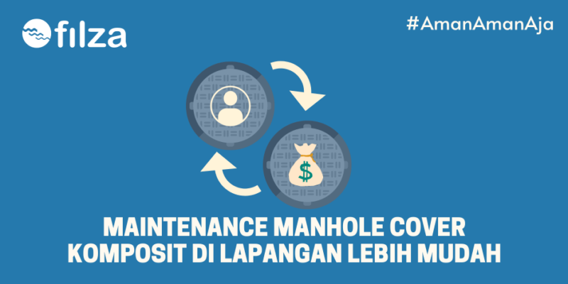 maintenance manhole cover komposit