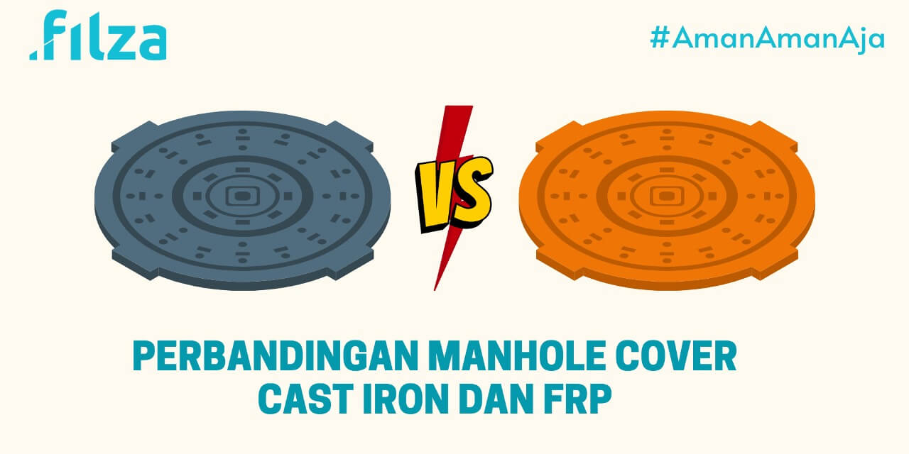 Perbandingan Manhole Cover Cast Iron dan FRP